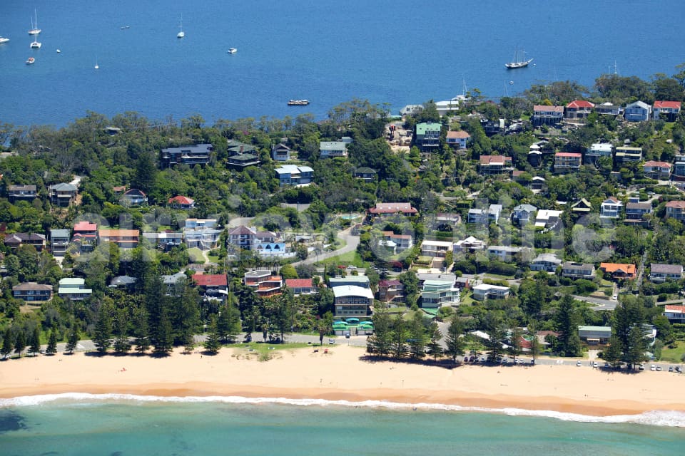 Aerial Image of Whale Beach to Careel Bay