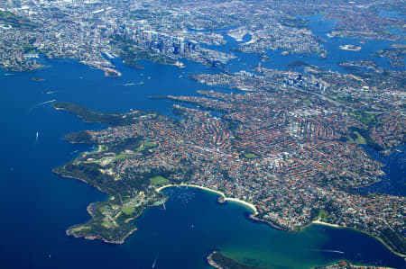 Aerial Image of MOSMAN AND SYDNEY HARBOUR