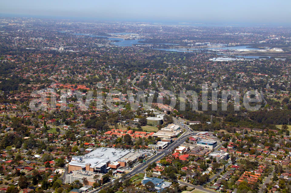 Aerial Image of Carlingford to Parramatta River