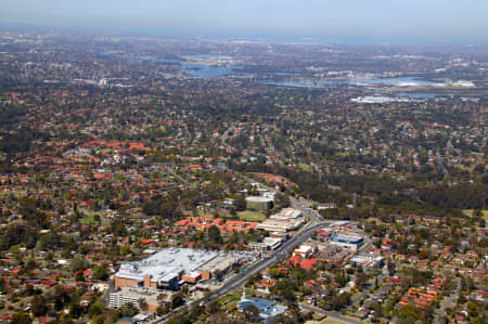 Aerial Image of CARLINGFORD TO PARRAMATTA RIVER