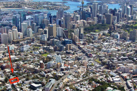 Aerial Image of SURRY HILLS AND SYDNEY CBD