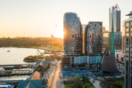 Aerial Image of SUNSET PERTH CBD