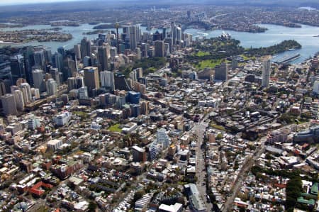 Aerial Image of SURRY HILLS TO SYDNEY CBD