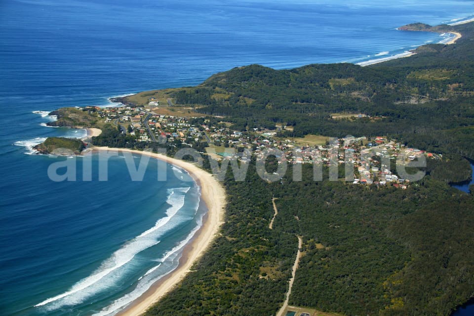 Aerial Image of Scotts Head and Grassy Head