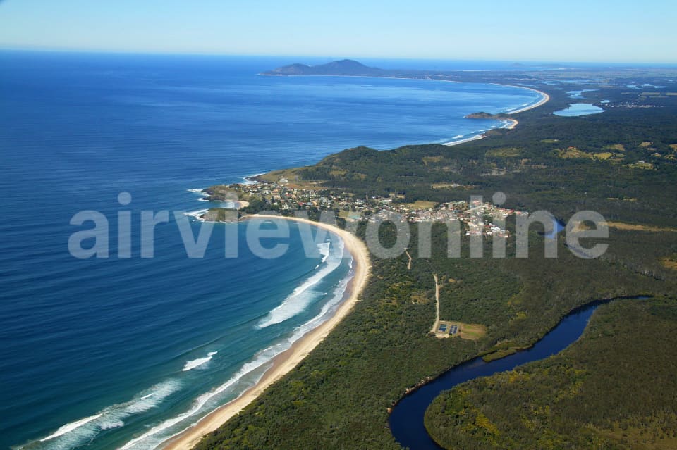 Aerial Image of Scotts Head Looking South
