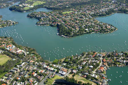 Aerial Image of LONGUEVILLE AND LANE COVE RIVER