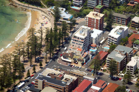 Aerial Image of MANLY BEACH AT SOUTH STEYNE