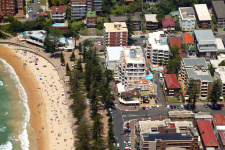 Aerial Image of MANLY BEACH AT SOUTH STEYNE