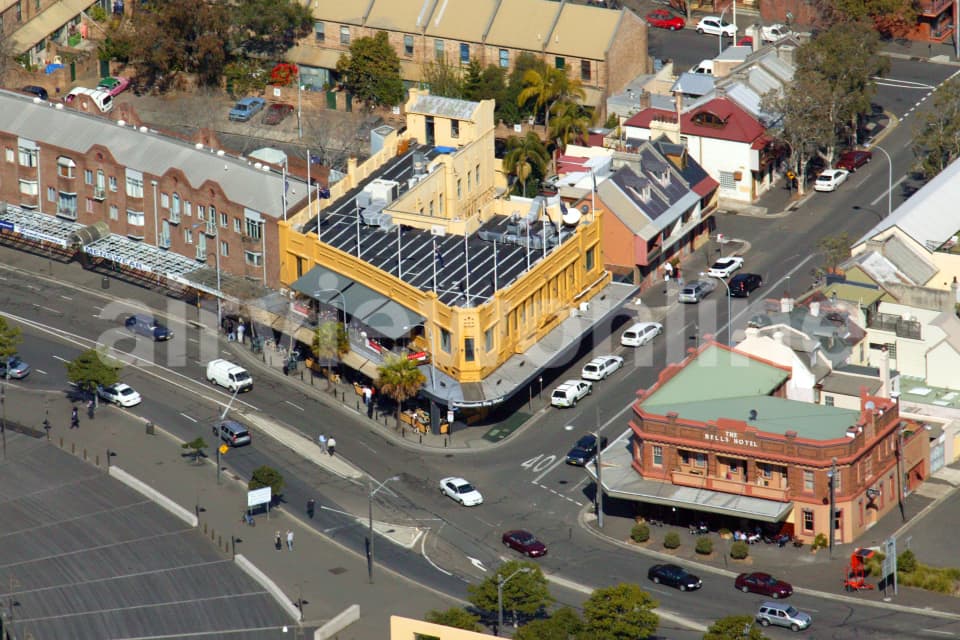 Aerial Image of Woolloomooloo Bay Hotel
