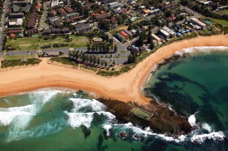 Aerial Image of MONA VALE BEACH AND BASIN BEACH