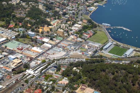 Aerial Image of GOSFORD TOWN CENTRE
