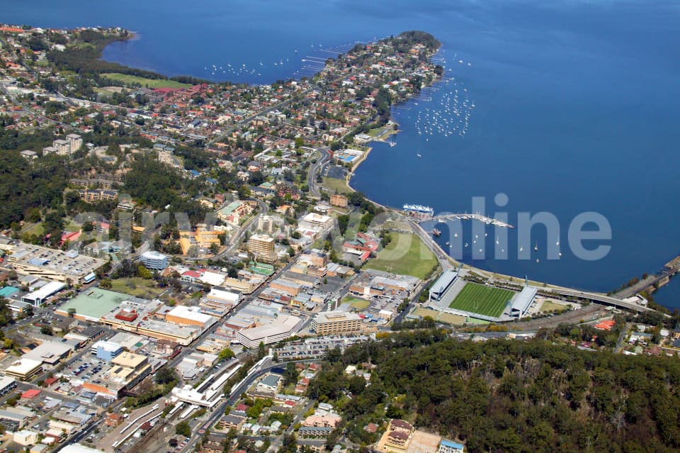 Aerial Image of Gosford and Point Frederick