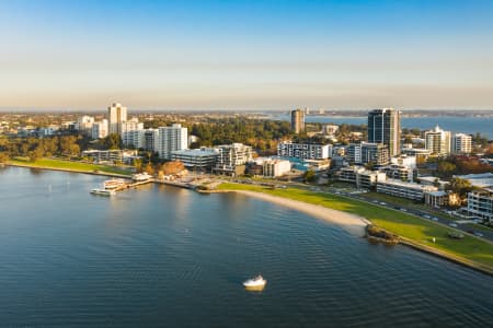 Aerial Image of SUNSET SOUTH PERTH