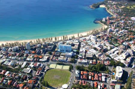 Aerial Image of MANLY BEACH AND SHELLY BEACH