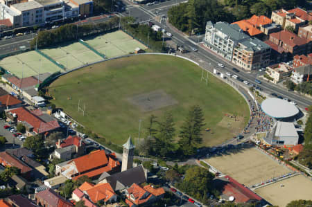 Aerial Image of MANLY OVAL AND MANLY LAWN TENNIS CLUB