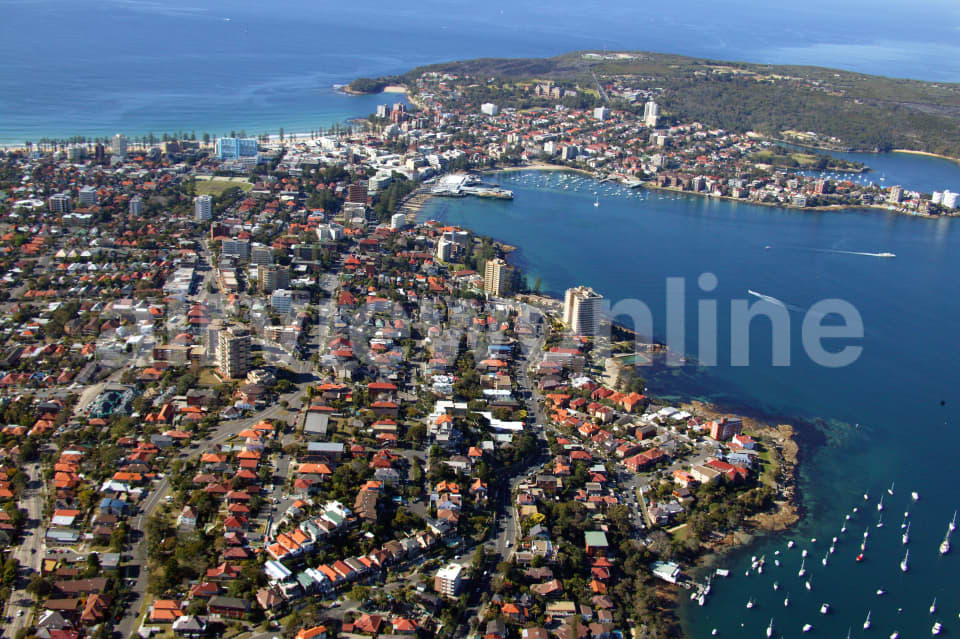 Aerial Image of Fairlight to Manly