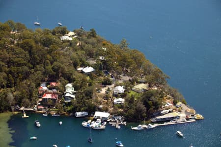 Aerial Image of COTTAGE POINT YACHT CLUB