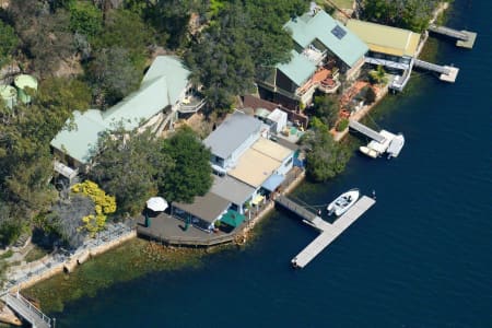 Aerial Image of COTTAGE POINT RESTAURANT