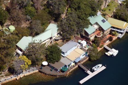 Aerial Image of COTTAGE POINT RESTAURANT