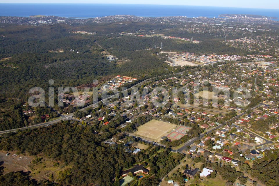 Aerial Image of Belrose to Manly