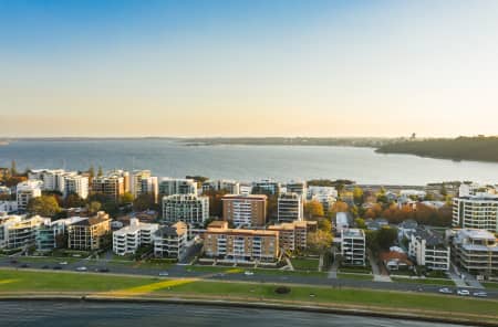Aerial Image of SUNSET SOUTH PERTH