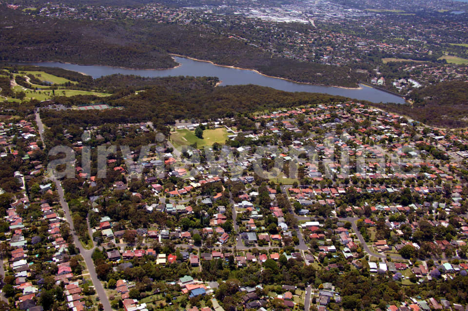 Aerial Image of North Balgowlah and Manly Dam