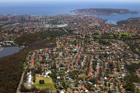 Aerial Image of NORTH BALGOWLAH TO MANLY