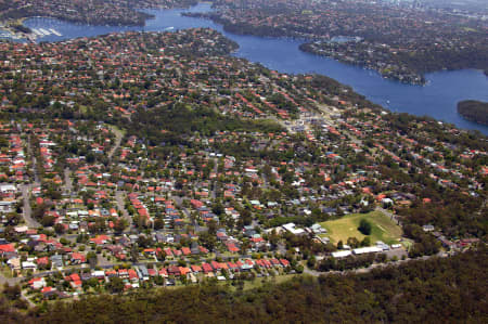 Aerial Image of NORTH BALGOWLAH TO MIDDLE HARBOUR