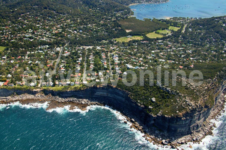 Aerial Image of Bangalley Head to Careel Bay