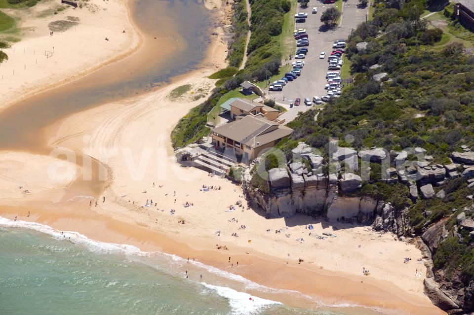 Aerial Image of North Curl Curl Beach