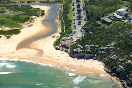Aerial Image of NORTH CURL CURL BEACH