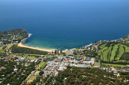 Aerial Image of AVALON BEACH AND TOWN CENTRE