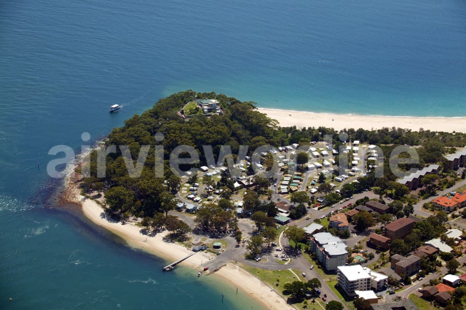 Aerial Image of Nelson Head Lighthouse Reserve