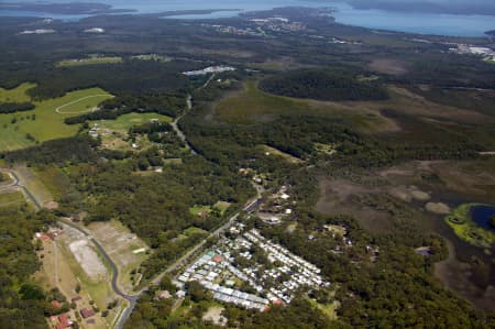 Aerial Image of SAMURAI BEACH TO LEMON TREE PASSAGE