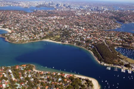 Aerial Image of CLONTARF BEACH TO SYDNEY