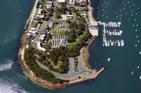 Aerial Image of SOLDIERS POINT MARINA
