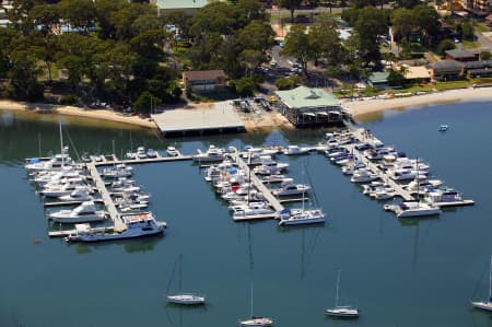 Aerial Image of SOLDIERS POINT MARINA