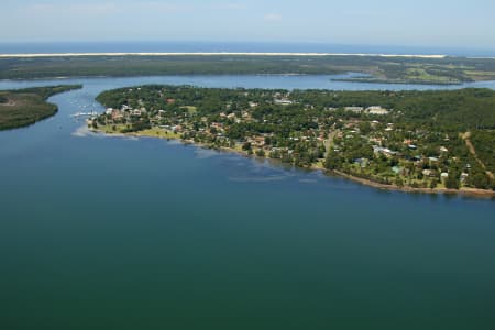 Aerial Image of LEMON TREE PASSAGE