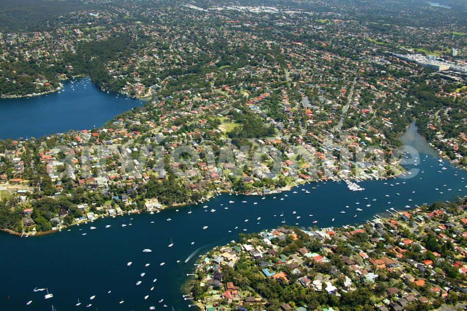 Aerial Image of Yowie Bay and Gymea Bay