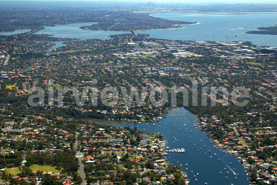 Aerial Image of Yowie Bay to Sydney