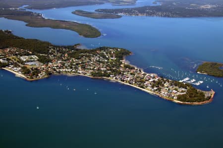Aerial Photography Soldiers Point to Tilligerry Creek Airview Online