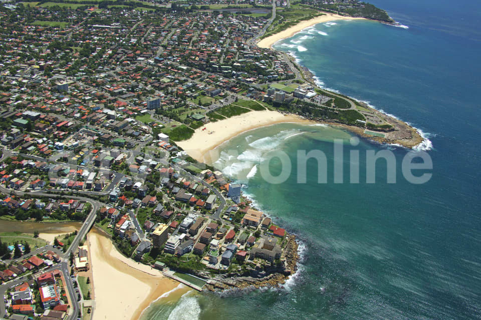 Aerial Image of Queenscliff and Freshwater Beach