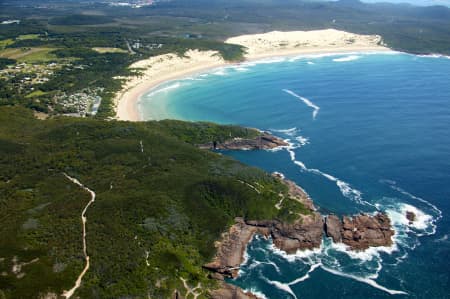 Aerial Image of ONE MILE BEACH