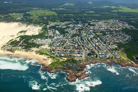 Aerial Image of ANNA BAY AND FISHERMANS BAY