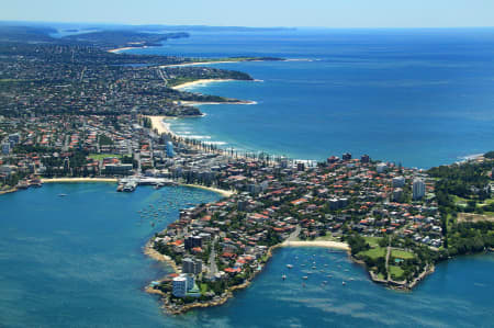 Aerial Image of MANLY TO PITTWATER