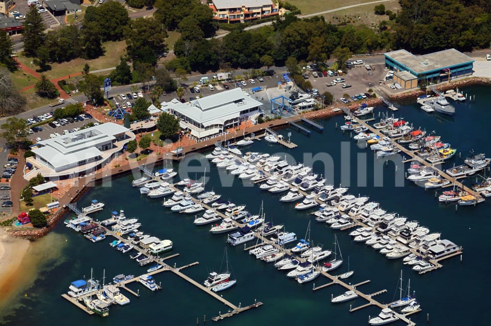 Aerial Image of Nelson Bay Marina and Fishermans Co-op