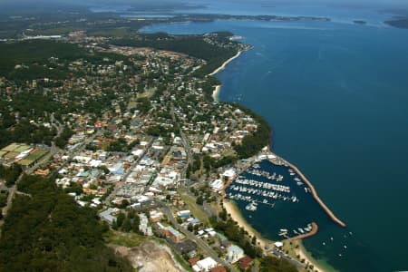 Aerial Image of NELSON BAY TO SOLDIERS POINT