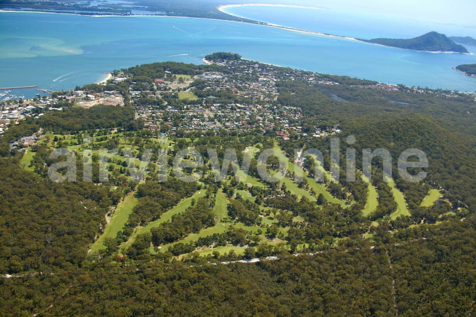 Aerial Image of Nelson Bay Golf Course