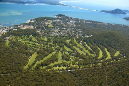 Aerial Image of NELSON BAY GOLF COURSE