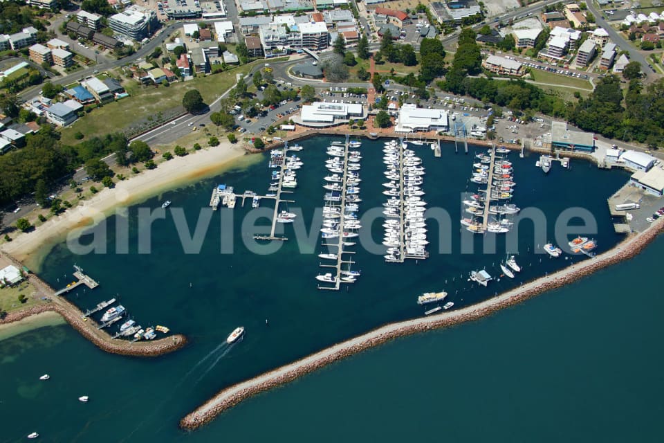 Aerial Image of Nelson Bay Marina